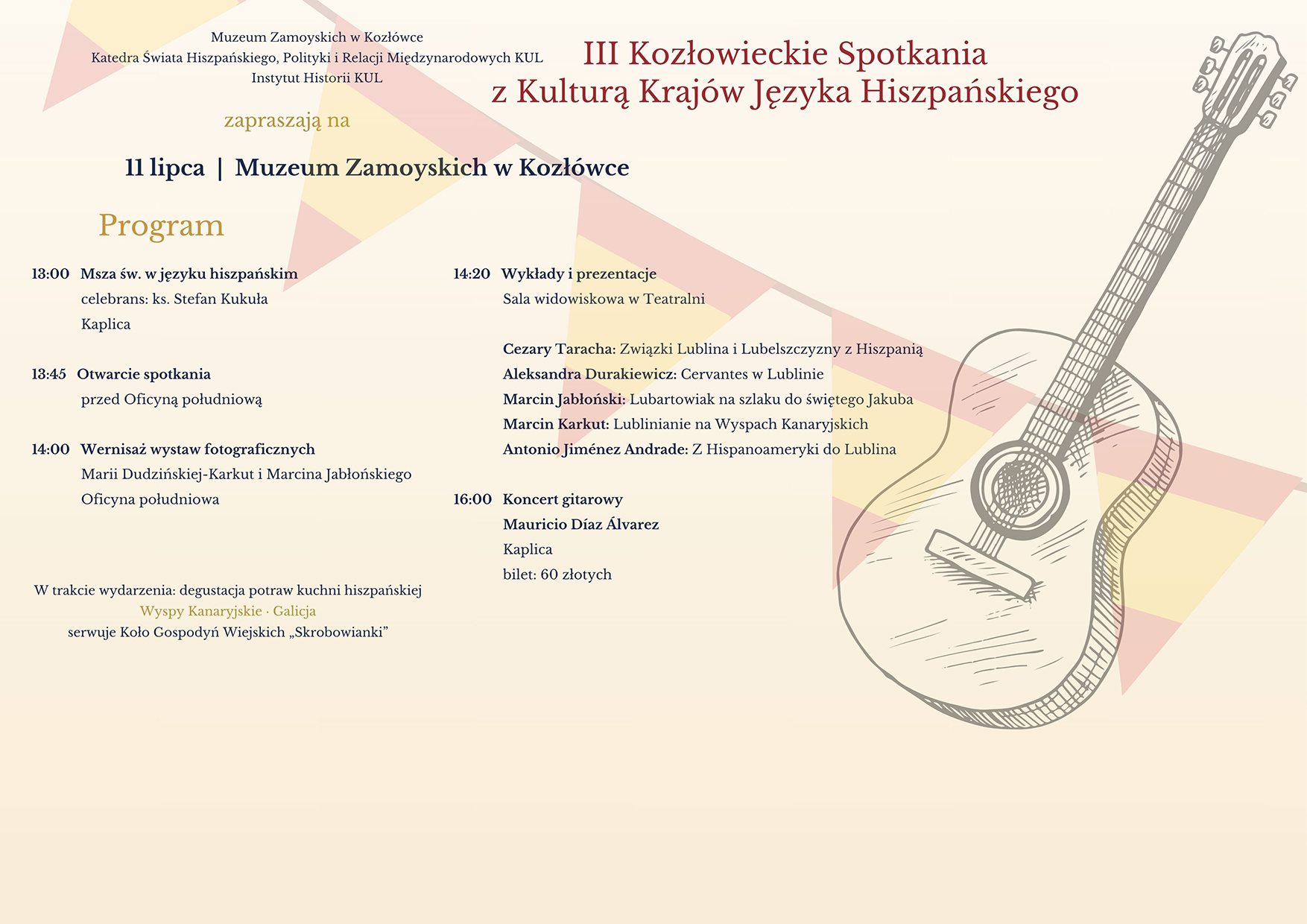 III Kozłowickie Spotkania z Kulturą Krajów Języka Hiszpańskiego